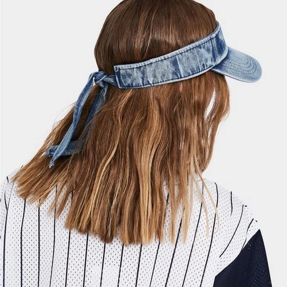 Denim Blue Women's Visor - Picture 3 of 3